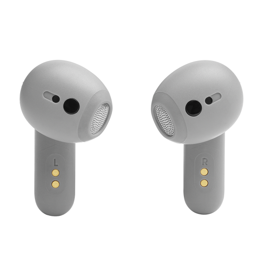 JBL Live Flex - Silver - True wireless Noise Cancelling earbuds - Back image number null